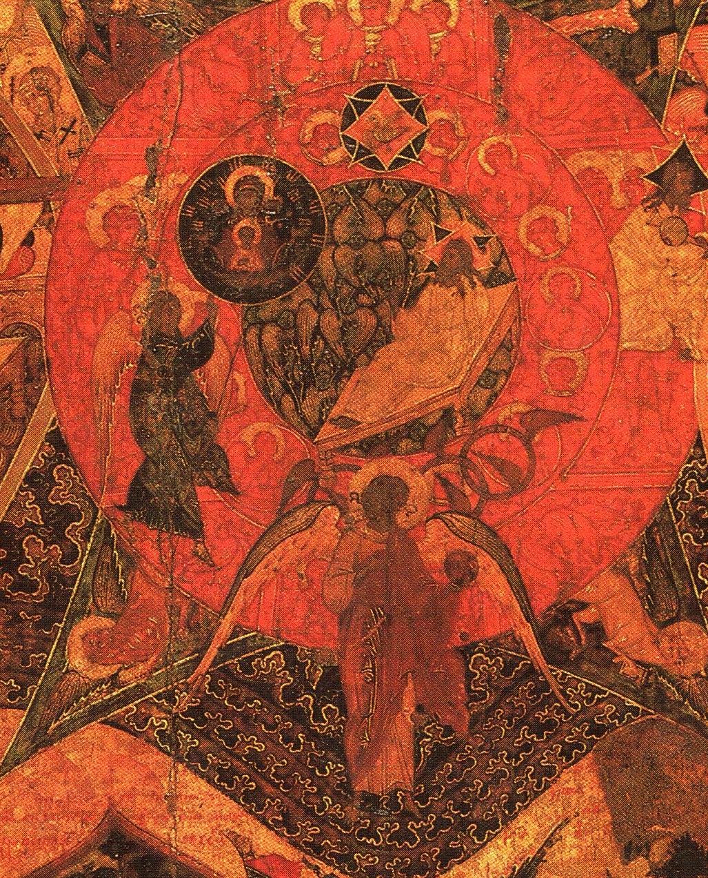 Четырехчастная икона. Кульминация цикла икон после пожара 1547 года