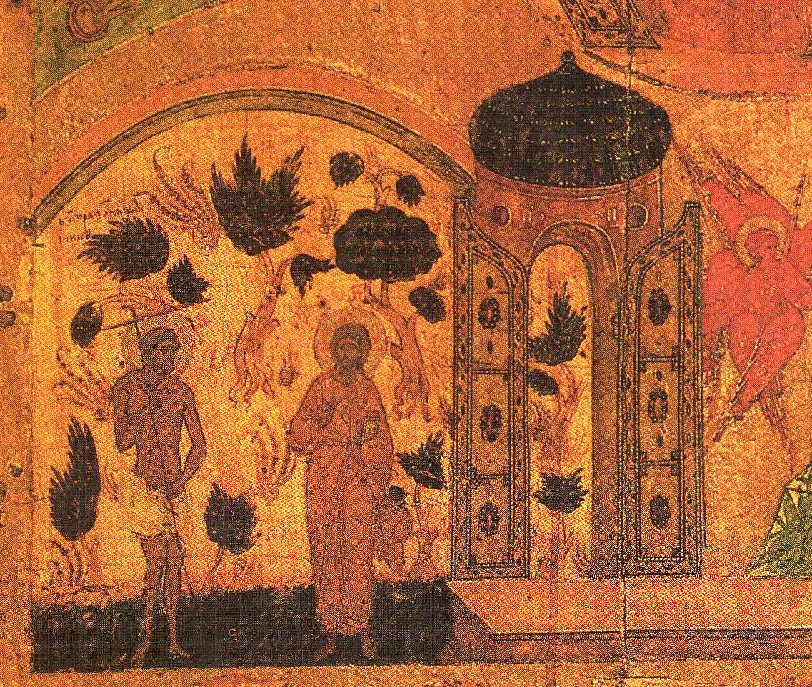 Четырехчастная икона. Иллюстрации евангельской истории